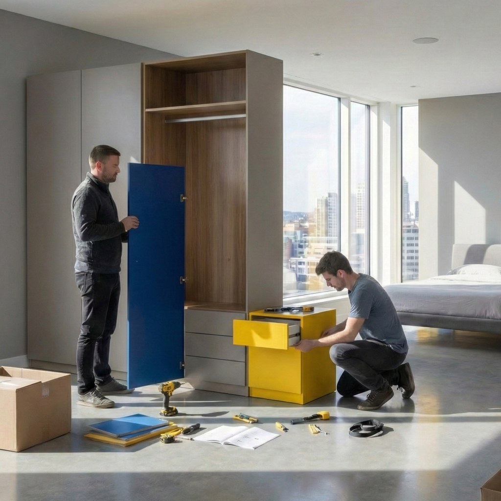 Lapraszerelt bútor összeszerelés